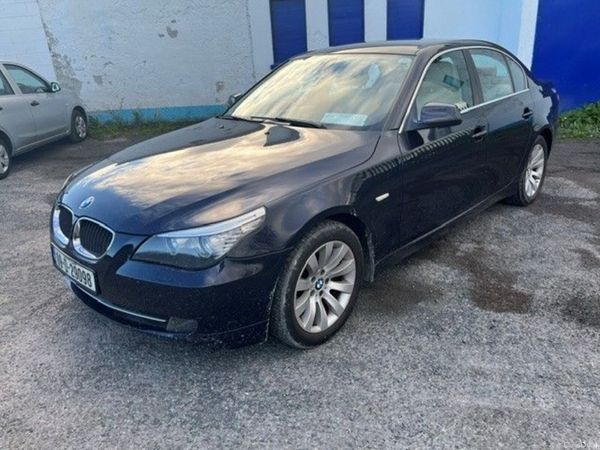 BMW 5-Series Saloon, Diesel, 2009, Blue