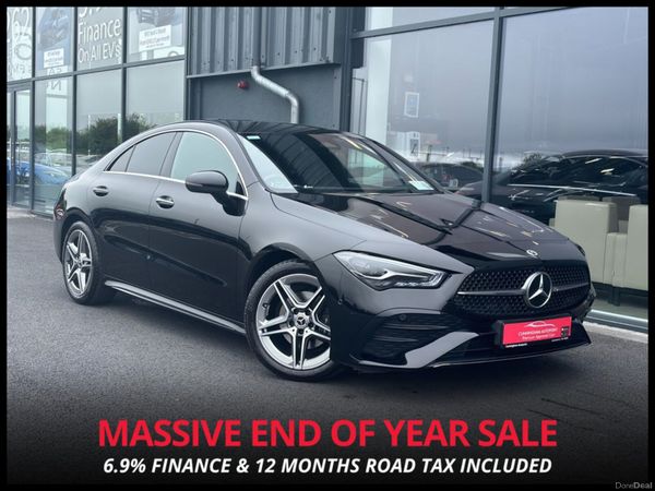 Mercedes-Benz CLA Saloon, Petrol Hybrid, 2025, Black