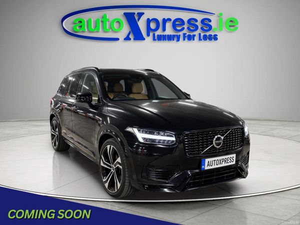 Volvo XC90 SUV, Petrol Plug-in Hybrid, 2025, Black
