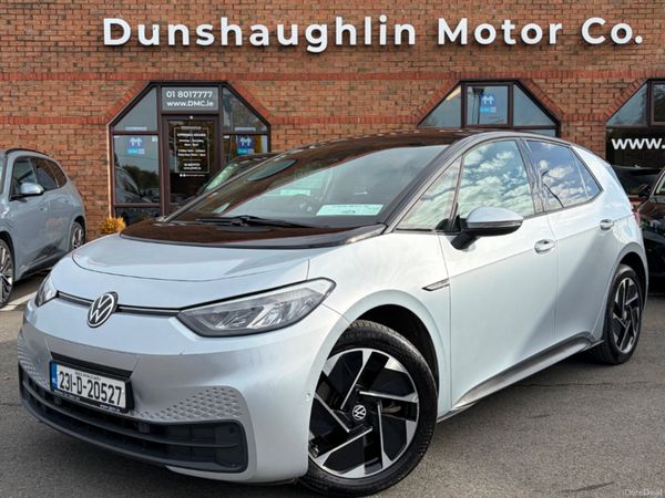 Volkswagen ID.3 Hatchback, Electric, 2023, Grey