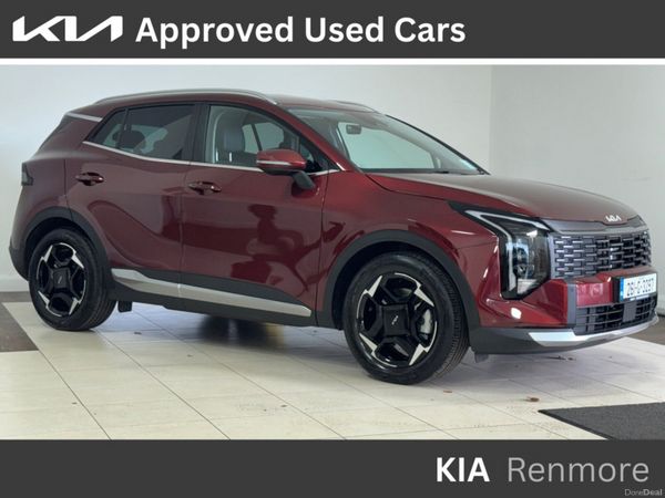 Kia Sportage MPV, Diesel Hybrid, 2026, Red