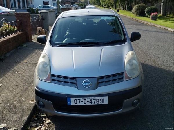 Nissan Note MPV, Petrol, 2007, Silver