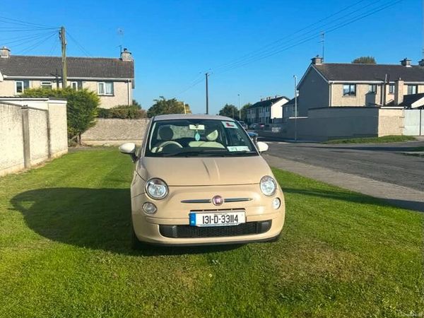 Fiat 500 Hatchback, Petrol, 2013, Beige