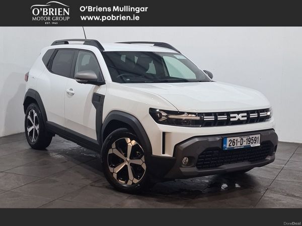 Dacia Duster SUV, Petrol Hybrid, 2026, White