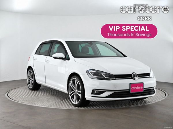 Volkswagen Golf Hatchback, Petrol, 2018, White