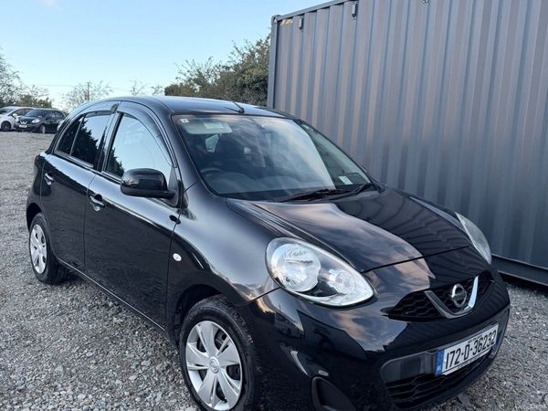 Nissan March Hatchback, Petrol, 2017, Black