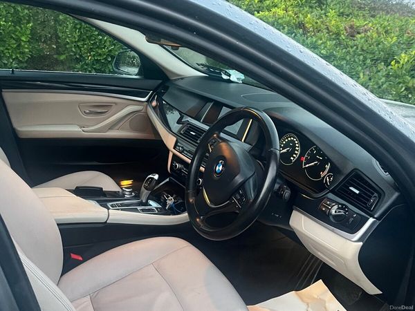 BMW 5-Series Saloon, Diesel, 2015, Grey