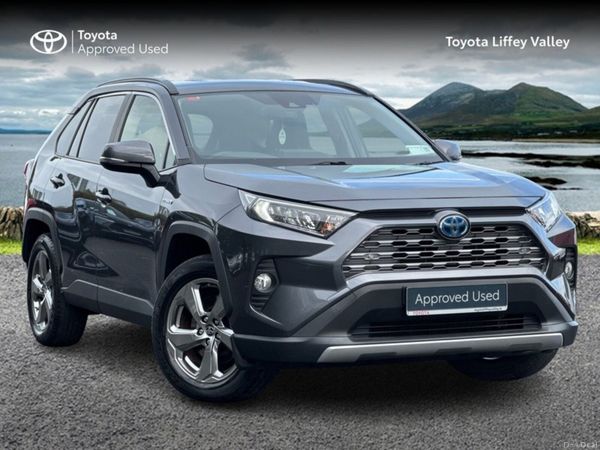 Toyota RAV4 SUV, Petrol Hybrid, 2021, Grey