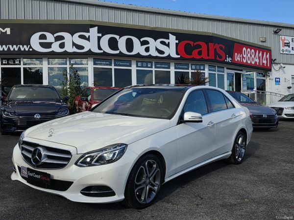Mercedes-Benz E-Class Saloon, Petrol Hybrid, 2015, White
