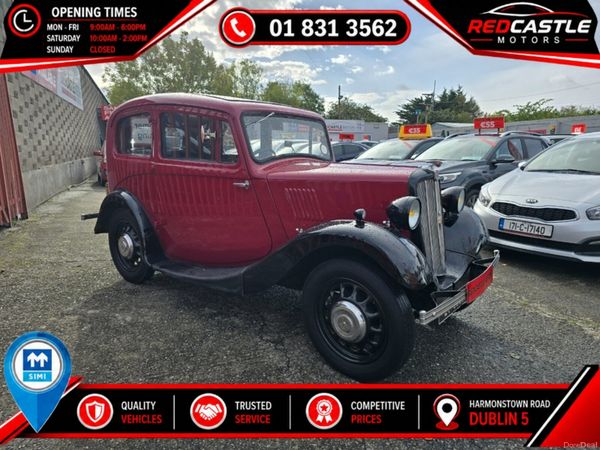 Austin Other Hatchback, Petrol, 1937, Red