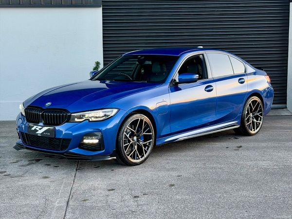 BMW 3-Series Saloon, Petrol Hybrid, 2021, Blue