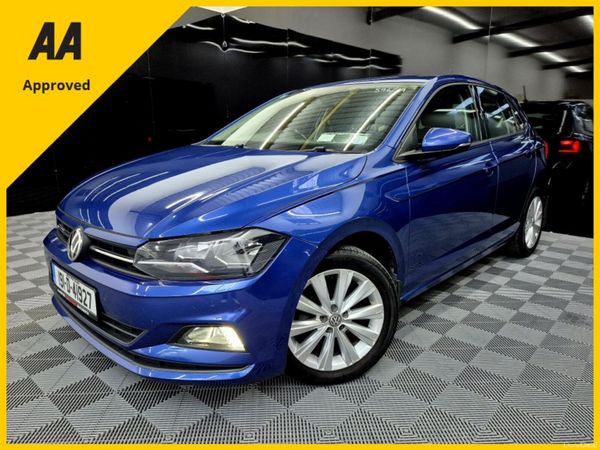 Volkswagen Polo Hatchback, Petrol, 2019, Blue