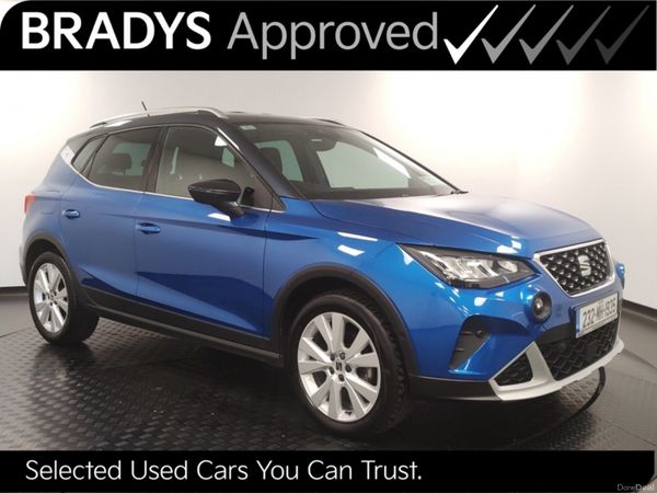 SEAT Arona Hatchback, Petrol, 2023, Blue