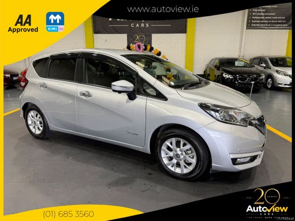 Nissan Note Hatchback, Petrol Hybrid, 2021, Silver