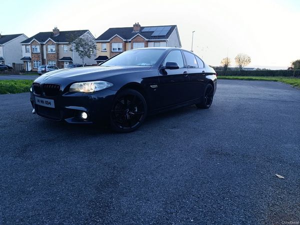 BMW 5-Series Saloon, Diesel, 2014, Black