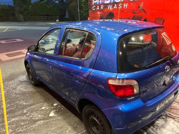 Toyota Yaris Hatchback, Petrol, 2003, Blue