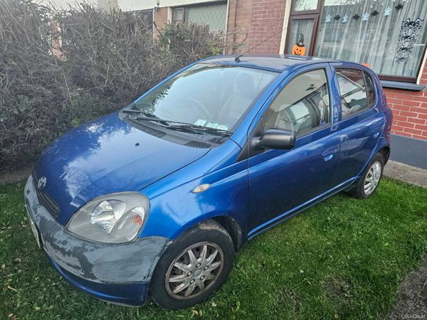 Toyota Yaris Hatchback, Petrol, 2003, Blue