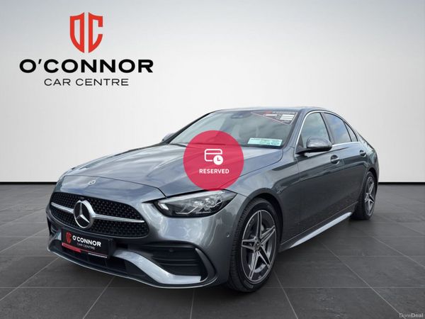 Mercedes-Benz C-Class Saloon, Diesel Hybrid, 2022, Grey