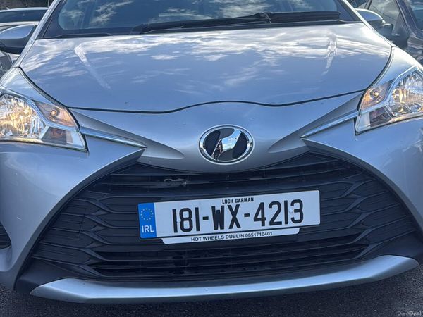 Toyota Vitz Hatchback, Petrol, 2018, Silver