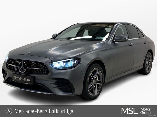 Mercedes-Benz E-Class Saloon, Petrol Plug-in Hybrid, 2021, Grey