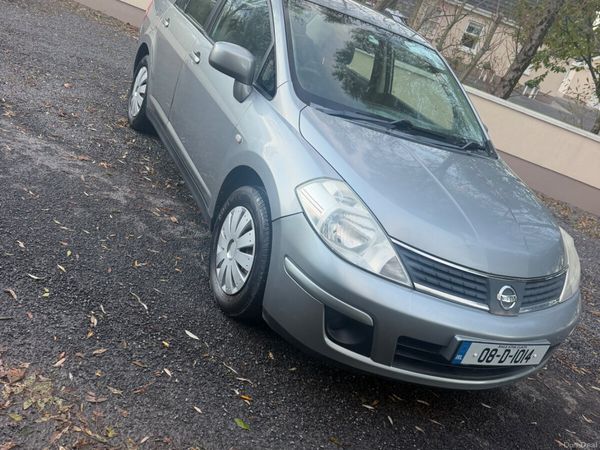 Nissan Tiida Saloon, Petrol, 2008, Grey
