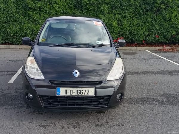 Renault Clio Hatchback, Ethanol Petrol, 2011, Black