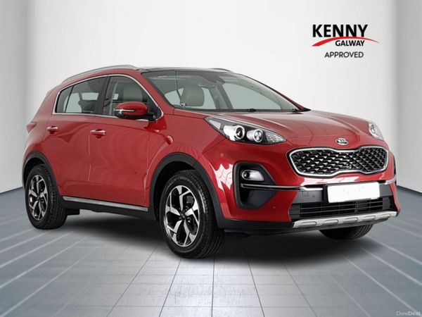Kia Sportage MPV, Diesel Hybrid, 2022, Red