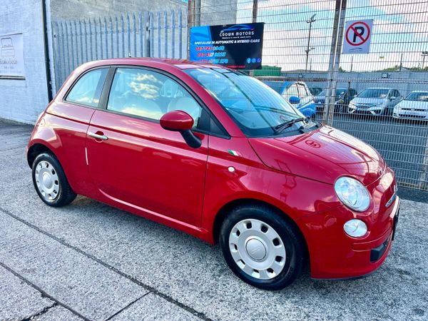 Fiat 500 Hatchback, Petrol, 2014, Red
