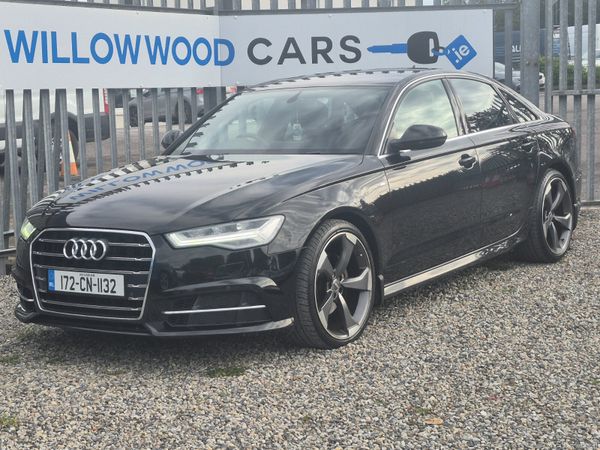 Audi A6 Saloon, Diesel, 2017, Black
