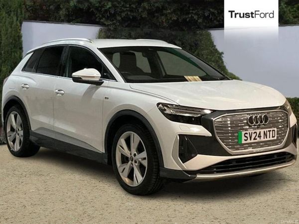 Audi Q4 Estate, Electric, 2024, White
