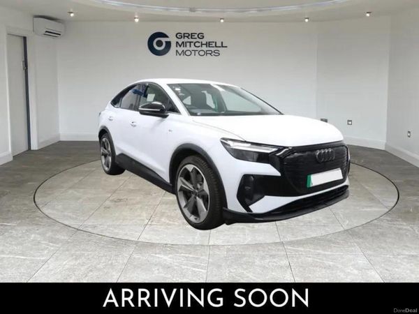 Audi Q4 SUV, Electric, 2024, White