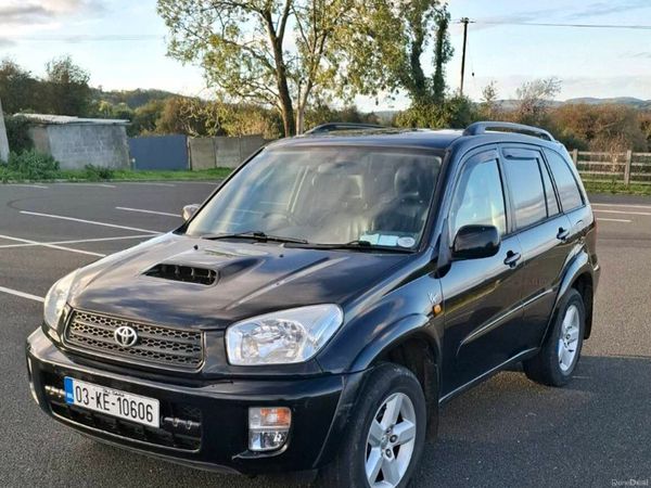 Toyota RAV4 SUV, Diesel, 2003, Black