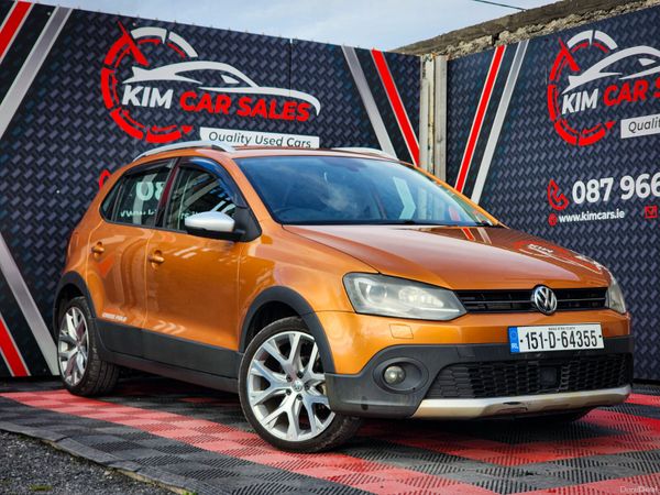 Volkswagen Polo Hatchback, Petrol, 2015, Orange