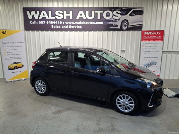 Toyota Yaris Hatchback, Petrol, 2017, Black