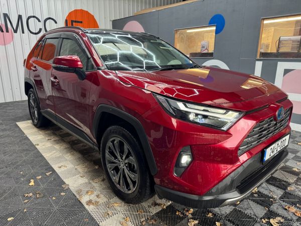 Toyota RAV4 SUV, Petrol Hybrid, 2024, Red