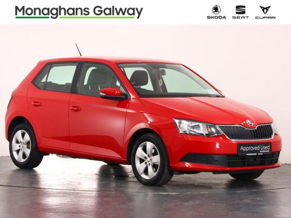 Skoda Fabia Hatchback, Petrol, 2018, Red