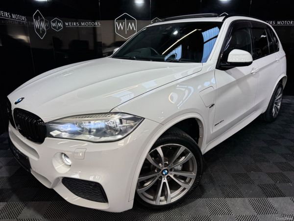 BMW X5 SUV, Petrol Plug-in Hybrid, 2016, White