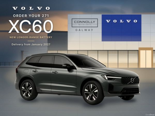 Volvo XC60 SUV, Petrol Plug-in Hybrid, 2027, Green
