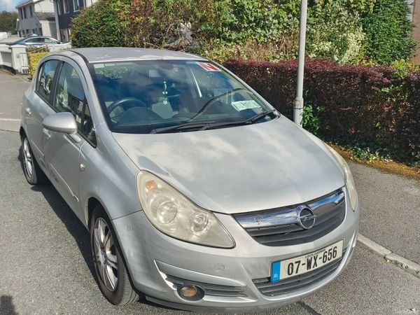 Opel Corsa Hatchback, Petrol, 2007, Silver