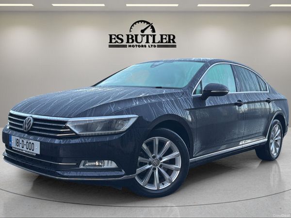 Volkswagen Passat Saloon, Diesel, 2018, Black