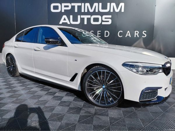 BMW 5-Series Saloon, Diesel, 2019, White