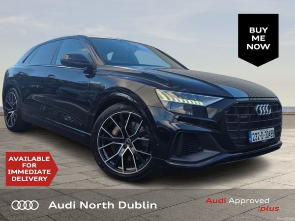 Audi Q8 Estate, Petrol Plug-in Hybrid, 2023, Black