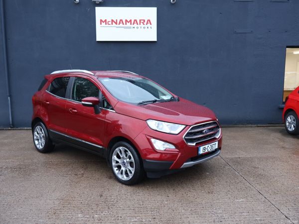 Ford EcoSport SUV, Petrol, 2019, Red