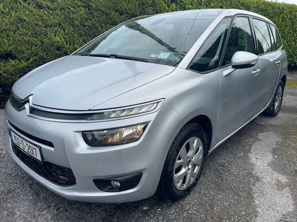 Citroen Grand C4 Picasso Hatchback, Diesel, 2015, Silver