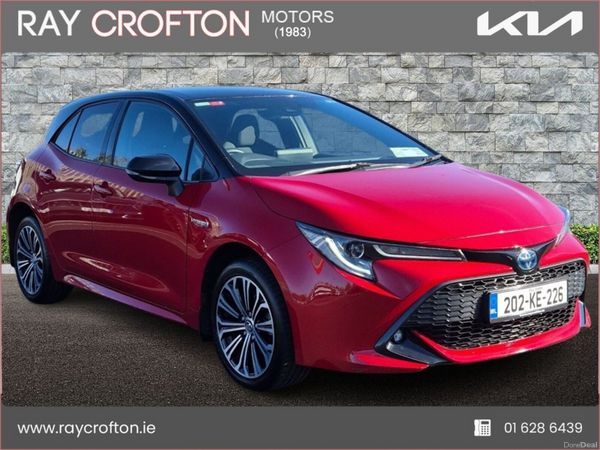 Toyota Corolla Hatchback, Petrol Hybrid, 2020, Red