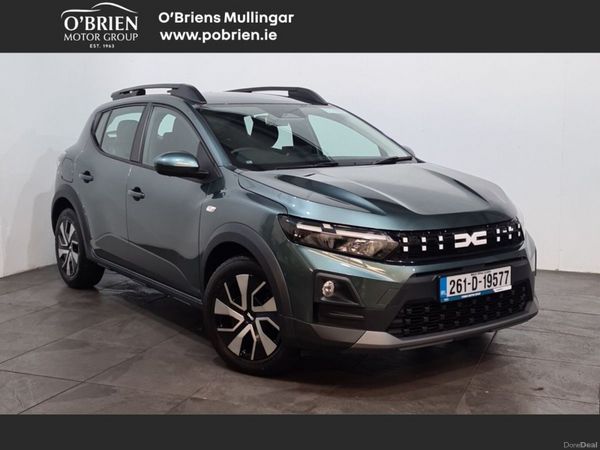 Dacia Sandero Stepway Hatchback, Petrol, 2026, Green