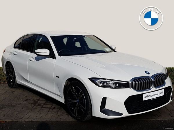 BMW 3-Series Saloon, Petrol Plug-in Hybrid, 2023, White