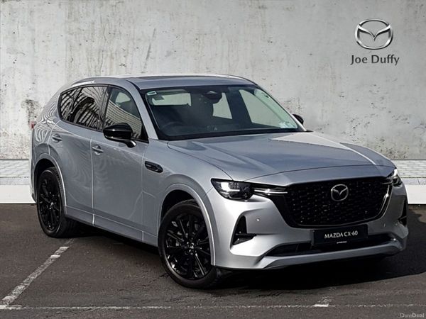 Mazda CX-60 SUV, Petrol Plug-in Hybrid, 2024, Grey