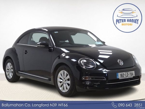 Volkswagen Beetle Hatchback, Petrol, 2016, Black