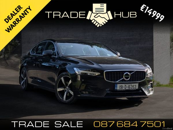 Volvo S90 Saloon, Diesel, 2019, Black